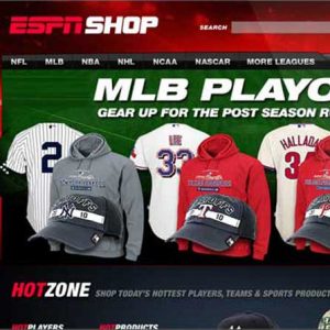 Website Design Company - ESPN Shop
