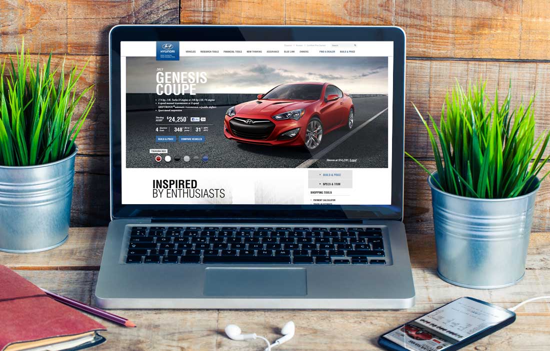 Website Design Company - Hyundai