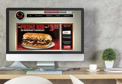 Website Design Company - Quiznos